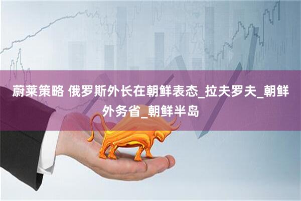蔚莱策略 俄罗斯外长在朝鲜表态_拉夫罗夫_朝鲜外务省_朝鲜半岛