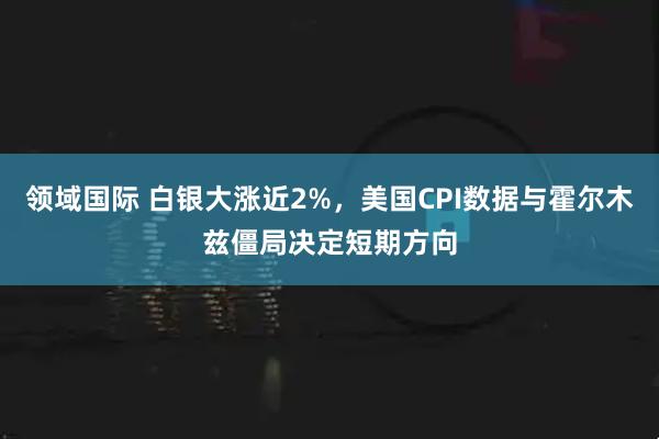 领域国际 白银大涨近2%，美国CPI数据与霍尔木兹僵局决定短期方向